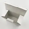 Cajas de cartón corrugado blanco en stock para entrega exprés, pequeños electrodomésticos, juguetes, artículos de uso diario, cajas de embalaje rectangulares