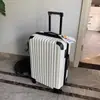 Traje de equipaje transfronterizo para exportación de comercio exterior, caja de cabina de 20 pulgadas, maleta de policarbonato puro a prueba de explosiones, maleta expandible de 26 pulgadas