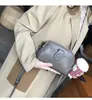 Bolso de piel auténtica para mujer, minibolso pequeño, bolso de moda para teléfono móvil, bandolera pequeña para mujer 2024