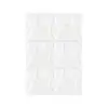 Protetores de Pé de Feltro em Forma de U para Calos e Bolhas, Protetores de Pé Anti-Atrito, Almofadas Macias Absorventes de Choque para Saltos Altos, Protetores de Pé para Calos