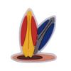 Vacaciones de Verano Plástico Blando de PVC Hebilla Decorativa Desmontable de Gota Zapatos con Agujeros Estilo Hawaiano Hebilla de Zapato de Flor Accesorios DIY en stock