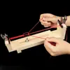 Estante de Madera Maciza Tejido a Mano Soporte de Cuerda Trenzada a Mano Herramienta Creativa de Fijación para Tejer DIY Clip de Soporte para Tejer