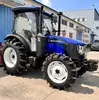 Tractor con Ruedas Lovo Oubao M1204-4X, Doble Propósito para Riego y Sequía, Rotocultivador de Tracción en las Cuatro Ruedas, Máquina Multifuncional para Preparación de Tierras del Hogar