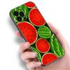 IPhone15 fruta abacate pêssego morango melancia capa de telefone
