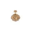 S925 Prata Esterlina Banhado A Ouro Pingente de Jade Hetian Estilo Chinês Peixes Carpa Ruyi Longlife Lock Colar Acessórios Antigos
