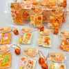 Pingente de Prato para Lanche de Pão Ry-2536 (24 Pacotes/Caixa) Brinquedo de Comida Realista Pingente Decorativo Divertido Chaveiro