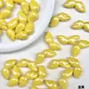 Alas de Ángel Luna Fría Dingyi Cuentas de Acrílico Sólido Colorido Galvanizado con Agujero Cuentas Sueltas Cadena para Teléfono Móvil Material de Bricolaje
