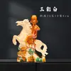 Promoción Inmediata a un Rango Alto Ornamento de Cerámica Artesanía Tang Sancai Gabinete de Vino de Cerámica Decoración de Escritorio de Entrada Regalo para el Jefe