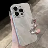 Capa de Celular Textura de Couro Jeans Nicho Estilo Coreano Adequada para iPhone 17 Pro Max Cobertura Total 15 Sensação de Pele 14 Película para Lente 11