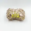 20g algodão lantejoulas tamanho cor linha fiação fio de algodão contas fantasia fio DIY contas 3mm6mm feito à mão