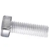 Tornillos Hexagonales Exteriores Transparentes de Acrílico para PC Tornillos de Plástico Aislantes Decorativos M3M4M5M6M8M10M12