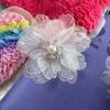 En stock, pegatinas de tela bordadas con pequeñas flores de girasol en color para ropa infantil, zapatos, sombreros, organza de imitación, decoración DIY.
