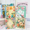 Sacolas de presente da série floral transfronteiriça, bolsas tote florais vintage europeias e americanas, lembrancinhas, sacolas de embalagem para comércio exterior no atacado em estoque