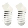 Calcetines de tubo a rayas de estilo informal de primavera y verano, que combinan con todo, transpirables, absorbentes del sudor, calcetines deportivos de algodón de moda, calcetines Zhuji