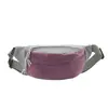 Bolso de pecho de moda con nuevo diseño de bloques de color, bolso cruzado para deportes al aire libre, riñonera de nailon casual portátil para senderismo, bolso de hombro pequeño y ligero