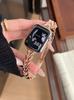Banda de Metal con Forma de Espiga de Trigo y Diamantes Finos Adecuada para Apple Watch iWatch 12ª Generación 11/10