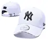 Gorra de Béisbol Nueva 2024 para Hombres y Mujeres, Sombrero de Sol Bordado Ajustable, Moderno y Versátil, Gorra de Pico con Logo del Equipo LA/NY
