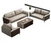 Conjunto de sofá e mesa de centro para escritório, adequado para recepção, reuniões e uso comercial; sofá de escritório simples e moderno, conjunto completo e outros itens