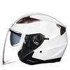 Capacete GXT Capacete de Motocicleta Masculino Carro Elétrico Lente Dupla Capacete Meio Capacete Feminino Verão Quatro Estações Meio Coberto G708