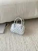 Bolso de Mano Transfronterizo de Lunares de Moda para Mujer, Bolso Boston de Nicho de Gama Alta Nuevo, Bolso de Hombro Cruzado para Viajar