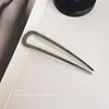 Pasador en forma de U para el Viaje Diario, Herramienta para Peinar Moños en el Cabello para Mujeres, Pasador Grande Simple Moderno, Pinza para el Cabello, Pasador para el Cabello