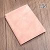 Cuaderno Personalizado de Piel de Oveja A5 con Portalápices, Bloc de Notas Engrosado con Cubierta de Cuero para el Trabajo, la Oficina y Negocios