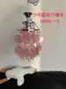 Lámpara Colgante Creativa de un Solo Cabezal Estilo Francés y Americano para Barra de Bar, Carcasa Dorada Lámpara Colgante de Mesita de Noche, Iluminación de Lujo Ligero para Vestíbulo, Pasillo, Balcón, Comedor