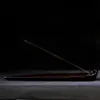 Queimador de incenso de cerâmica criativo suporte para incenso suporte para incenso queimador de incenso de sândalo queimador de incenso para casa queimador de incenso de barco de uma folha