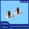Fornecimento 6x 6x 5 suporte de patch frontal de dois pinos 4.0 micro-botão interruptor de quatro pinos patch light touch