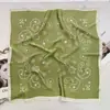 Nuevo Pañuelo de Seda con Estampado de Anacardo con Decoración de Corbata para Camisa Viento de Primavera y Verano Transpirable Pañuelo Avanzado