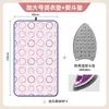 Tabla de planchar para uso doméstico, plegable, para cama, planchado de ropa, tela con aislamiento térmico, guantes anti-quemaduras de mano, tabla de planchar colgante