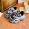 Zapatos Cómodos de Suela Suave para Niñas Estilo Papá 2026 Nuevo Estilo Primavera/Otoño Moda Infantil Versátiles Zapatos Deportivos Zapatos Casuales para Niños Medianos/Grandes