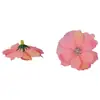 Cabeza de Flor de Crisantemo Pequeña, Margarita Pequeña DIY Hecha a Mano Flor Artificial, Flor Falsa, Accesorios Retro para el Cabello, Pasador, Decoración de Ropa, Accesorios para Disparos