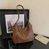 Bolso Retro de Gran Capacidad Transfronterizo para Mujer Otoño 2026 Nuevo Elegante Mochila de Viaje Diario Bolso Tote