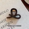 Pinza para el Cabello Color Carey para Mujer 2025 Nuevo Clip Tiburón para Cola de Caballo Alta y Media Pinza Pequeña de Gama Alta en la Parte Posterior de la Cabeza