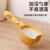 Colher para Comida de Gato Colher para Comida de Pet Colher de Alimentação para Gato e Cachorro Colher de Alimentação para Filhote com Clipe de Vedação Pequena Colher Medidora Suprimentos para Gato Selado