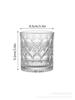 Copo de Whisky para Casa de Cristal Conjunto Copo de Vinho de Bar Vintage Copo de Cerveja Estilo Europeu Criativo Estilo Ins