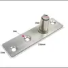 Eixo Superior de Aço Inoxidável para Portas de Vidro, Eixo de Porta Simples Alargado e Alongado, Eixo de Teto, Acessórios de Ferragens para Mola de Piso