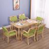 Mesa de Comedor para Ancianos de Madera Maciza, Adecuada para Combinación de Mesa y Silla de Comedor para Envejecimiento, Muebles para Apartamento de Residencia de Ancianos, Mesa de Ocio para Cuidado de la Salud de Residencia de Ancianos