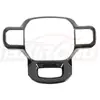 Adecuado para modificación de Ford F-150 21-25, moldura decorativa ABS para volante, protección interior del coche, resistente a los arañazos