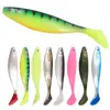 70g/23.5cm Cola de T de Sirena Grande señuelo de aguas profundas 8 colores Material de PVC Señuelo Blando señuelo para pesca en el mar Equipo de pesca Weihai