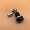 Fechadura cilíndrica preta MS816-20 (com chave), fechadura elétrica para porta de armário, fechadura de cilindro para armário