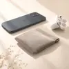 Estuche para Auriculares, Bolsa de Almacenamiento para Cables de Datos, Estuche de Cuero, Cuero PU, Joyería de Perlas, Lápiz Labial, Cierre Automático de Primavera Bolso Dorado