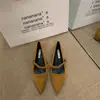 Zapatos Mary Jane de Gamuza Suave Estilo Francés Retro, Nuevo Modelo Otoño 2026, Zapatos de Mujer Elegantes Versátiles de Punta Inspirados en Chanel