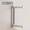 Varal Retrátil sem Furo para Armazenamento, Varanda, Atrás das Portas do Guarda-Roupa, Porta-Toalhas de Banheiro, Porta-Toalhas de Banho, Varal de Roupa