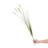Simulação de Grama Cauda de Cachorro Hairy Cordyceps Flor de Renda Planta Verde Artificial Decoração Paisagem