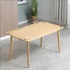 Mesas y Sillas de Comedor de Madera Maciza para Residencias de Ancianos y Centros de Enfermería, Muebles para Personas Mayores, Apartamentos Adaptados para el Envejecimiento, Mesas y Sillas