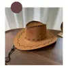 Use Foto Spice Girl Verão Chapéu Americano Capuz Capuz Versátil Chapéu de Cavaleiro Chapéu de Cowboy Chapéu de Sol Ocidental