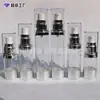 15ml 30ml 50ml Galvanizado como Botella de Vacío Botella de Loción Botella Cosmética Botella Recargable Set de Viaje