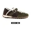Zapatos casuales Shougu para mujer, estilo coreano, piel genuina, color bloqueado, estilo retro ballet con lazo, nuevos de otoño